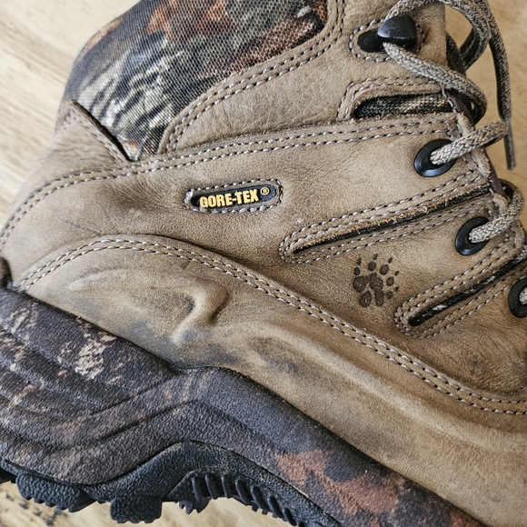 Wolverine Camoflauge Waterproof Gore-Tex Canyon Nubuck Boots Size 7EW - Picture 7 of 9